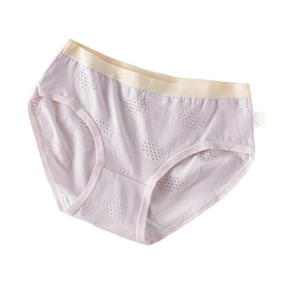 Women's Soft Cotton Underwear Multipacks Tag Free & Breathable Available Womens Underwear Cotton Underwear for Women Seamless Hipster Bikini Briefs Period Underwear for Women