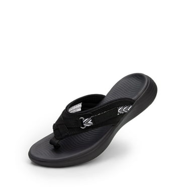 BURUDANI Women's Soft Cushion Flip Flops Thong Sandals Slippers for Indoor and Outdoor with Arch Support