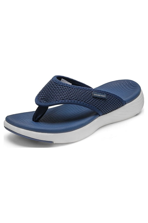 Women's Soft Cushion Flip Flops Thong Sandals Slippers for Indoor and Outdoor with Arch Support