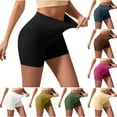 thumbnail image 1 of Women's Soft Fabric Mid Waist Shapewear Shorts, Mid Waist Tummy Control Body Shaper, Compression Firm Control, For Running Yoga Workout Daily | TruBelle,Army Green L, 1 of 9