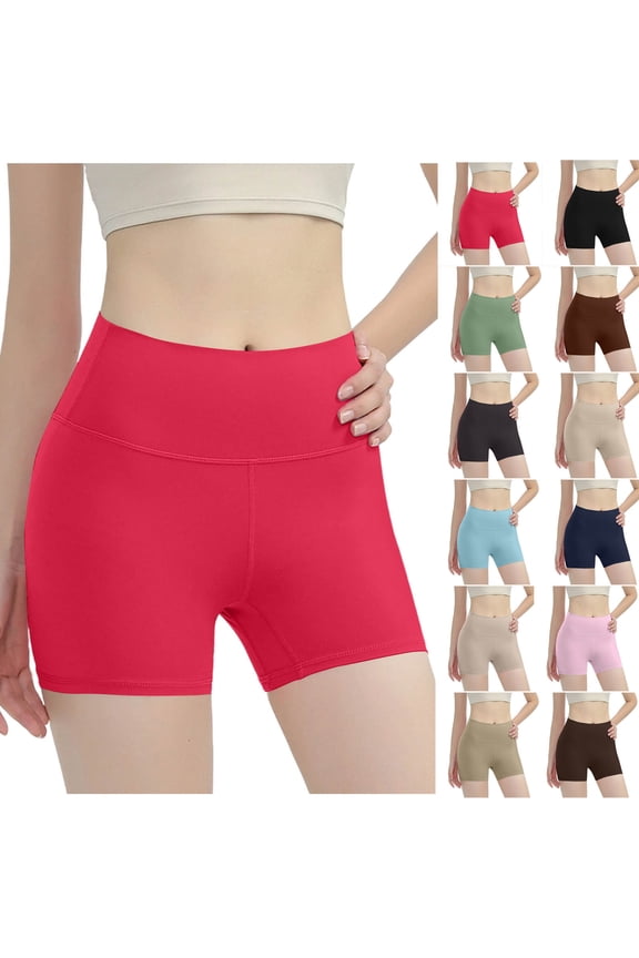 Women's Soft Fabric Mid Waist Yoga Pants, Tummy Control & Side Pockets, 4 Way Stretch Quick Dry, For Gym Workout Running & Daily | TruHer,Coffee L