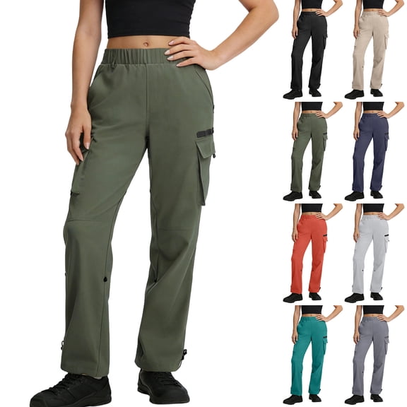 Women's Soft Fabric Mid Waisted Compression Yoga Pants, Tummy Control Shaping Fit for Workout, Running, Lounge, Casual Activewear, Polyester Blend Athletic | TruHer,Army Green L