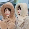 thumbnail image 1 of Women's Soft Faux Fur Infinity Scarf & Infinity Hood Scarf Head Scarf Wrap, 1 of 8
