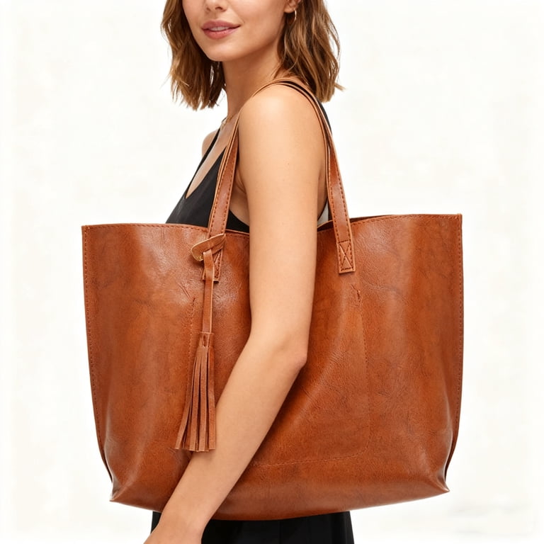 ミュージシャン CDL Faux Leather Tote Bag MODANU Women's Faux Leather Tote Bag, 14.1
