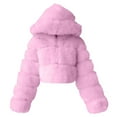 thumbnail image 1 of Women's Soft Hooded Jacket Cozy Winter Warmth Long Sleeve Outerwear For Everyday Comfort, 1 of 4