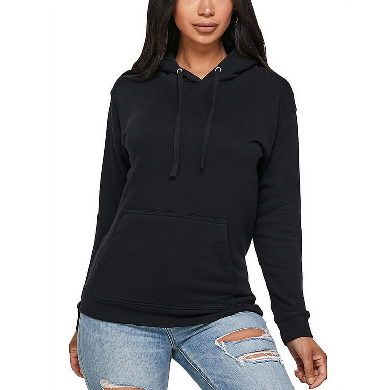 Black drawstring hoodie best sale