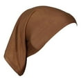 thumbnail image 1 of Women's Soft Muslim Cotton Head Cover Under Scarf Shawl Turban Hat Hijab Cap, 1 of 8