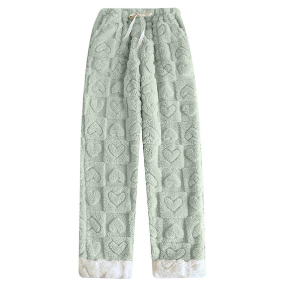 Women's Soft Pants Cozy Winter Thermal Sleepwear for Home Comfort Relaxation Comfortable Sweatpants for Women Relaxed Fit Pant
