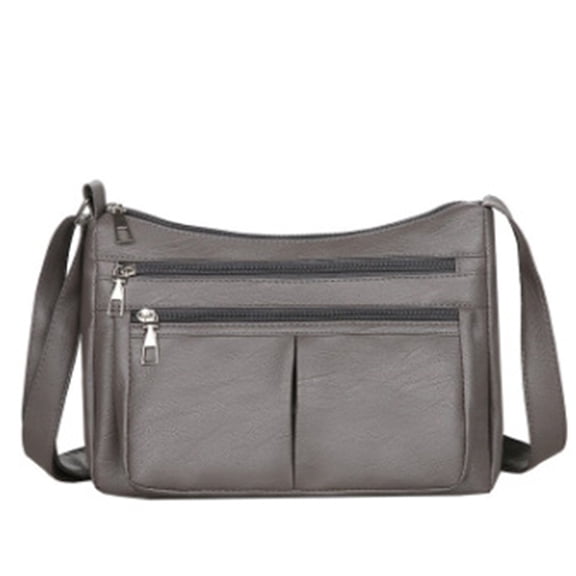 Women's Soft Pebbled Faux Leather Crossbody Bags Purses Multi Pocket Sling Messenger Shoulder Bags