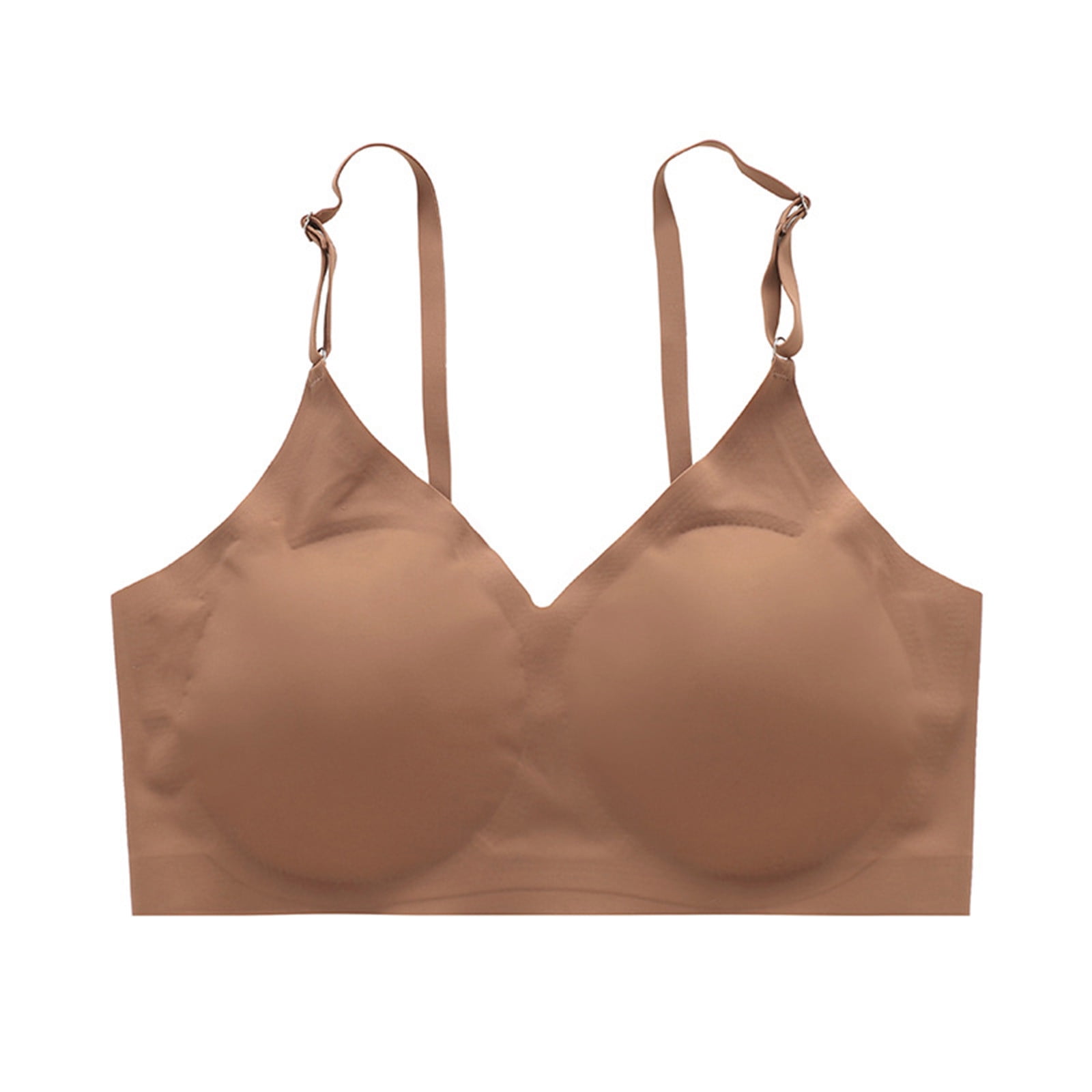 Women's Soft Seamless Bra Comfort Support Everyday Wirefree TShirt Bra