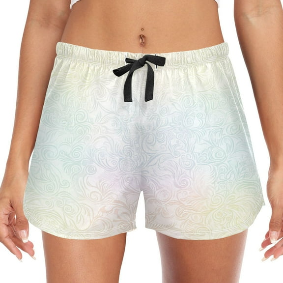 Women's Soft Sleep Shorts Relaxed Fit Lounge Pajama Bottoms Shorts for Women Pajama for Home and Comfort Complex Lace