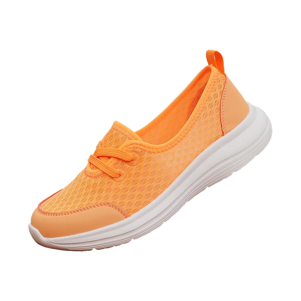 Women's Breathable Rhinestone Slip On Trainers Sneakers Gym Running Sports Shoes