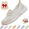 thumbnail image 1 of Women's Soft Sole Mesh Comfort Orthopedic Shoes - Slip-on Walking Shoes with Arch Support, 1 of 7
