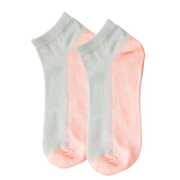 Women's Soft & Stretchy Sizes 9 to 11 - Fit Ankle Socks: Pink-1 pair