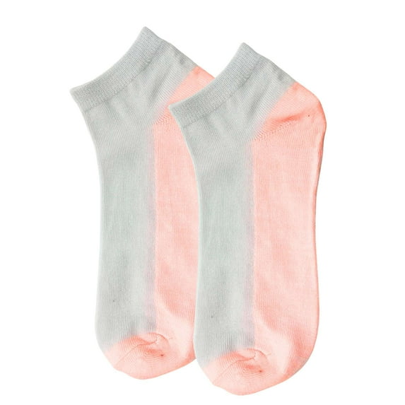 Women's Soft & Stretchy Sizes 9 to 11 - Fit Ankle Socks: Pink-1 pair