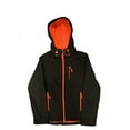 thumbnail image 1 of Women's Softshell fleece lining water resistant Jacket with removable hood, 1 of 2