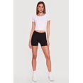 thumbnail image 1 of Women's Solid Biker Shorts, 1 of 4