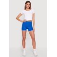 thumbnail image 1 of Women's Solid Biker Shorts, 1 of 4