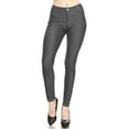 thumbnail image 1 of Women's Solid Casual Lightweight Stretchy Comfort Pocket Jean Jegging Pants S-3XL, 1 of 4