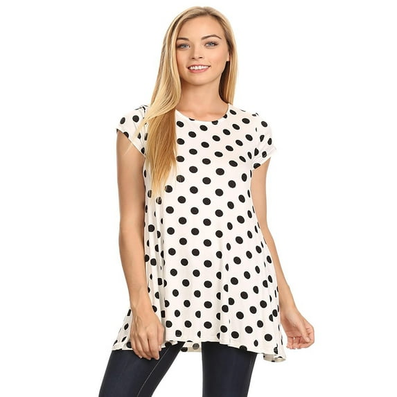 Women's Solid Casual Short Sleeve Loose Fit pockets Knit Shirt Tunic Top Tee S-3XL