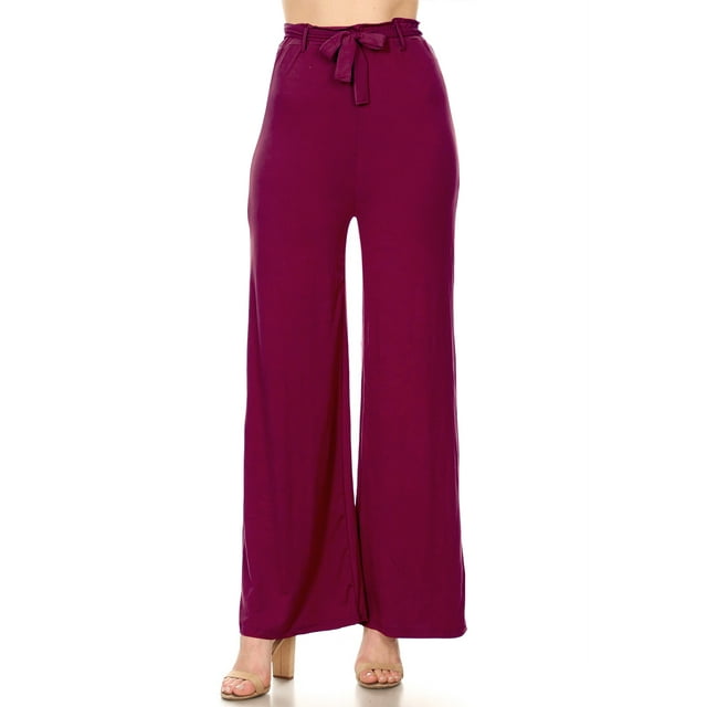 womens dress pants with tie belt