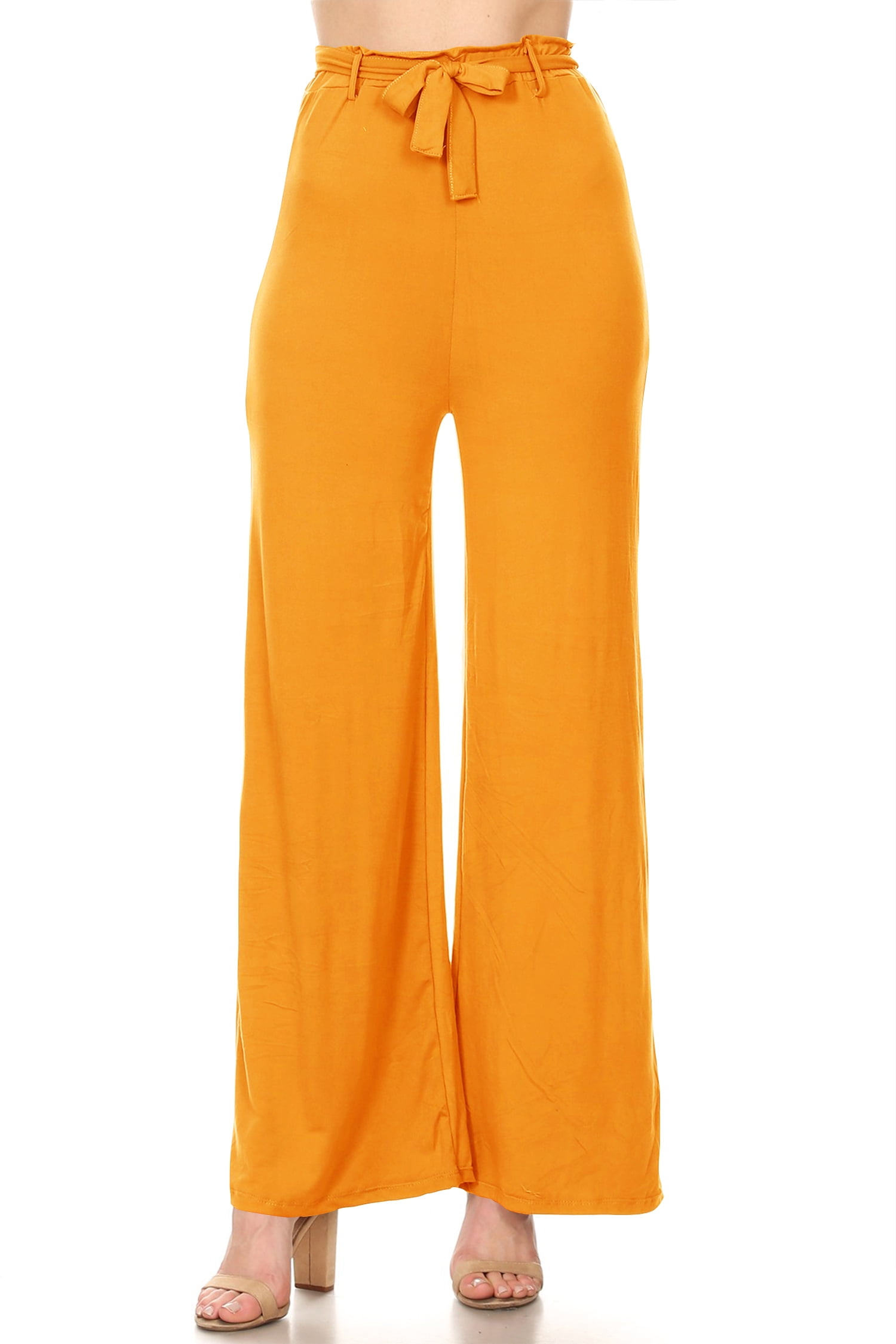 Rivets Wide Waistband Stretchy Pants