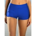 thumbnail image 1 of Women's Solid Color Board Shorts Sporty Swim Shorts Trunks Swimsuit Bottoms, 1 of 6