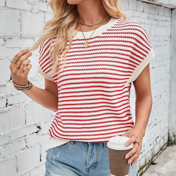 Women's Solid Color Casual Sleeveless Round Neck Tank