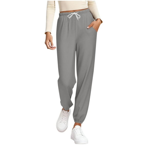 Women's Solid Color Cuffed Hem Home Pajama Pants With Pockets Strap 2025 Soft Comfortable Loose Sleepwear Casual Loungewear Fall Winter Warm Long Bottoms