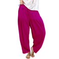 thumbnail image 1 of Women's Solid Color Daily Commuting Fashion Casual Radish Pants, 1 of 4
