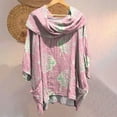 thumbnail image 1 of Women's Solid Color Draped Neck 3/4 Sleeve Comfortable Casual Linen Feel Top – Soft, Lightweight, Stylish, and Durable Polyester Blend with Pockets, 1 of 4