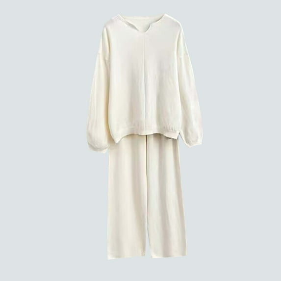 Women's Solid Color High Waisted Lace Up Button Up Long Sleeve Jumpsuit - Trendy and Soft Fabric, Perfect for Seasonal Outfits