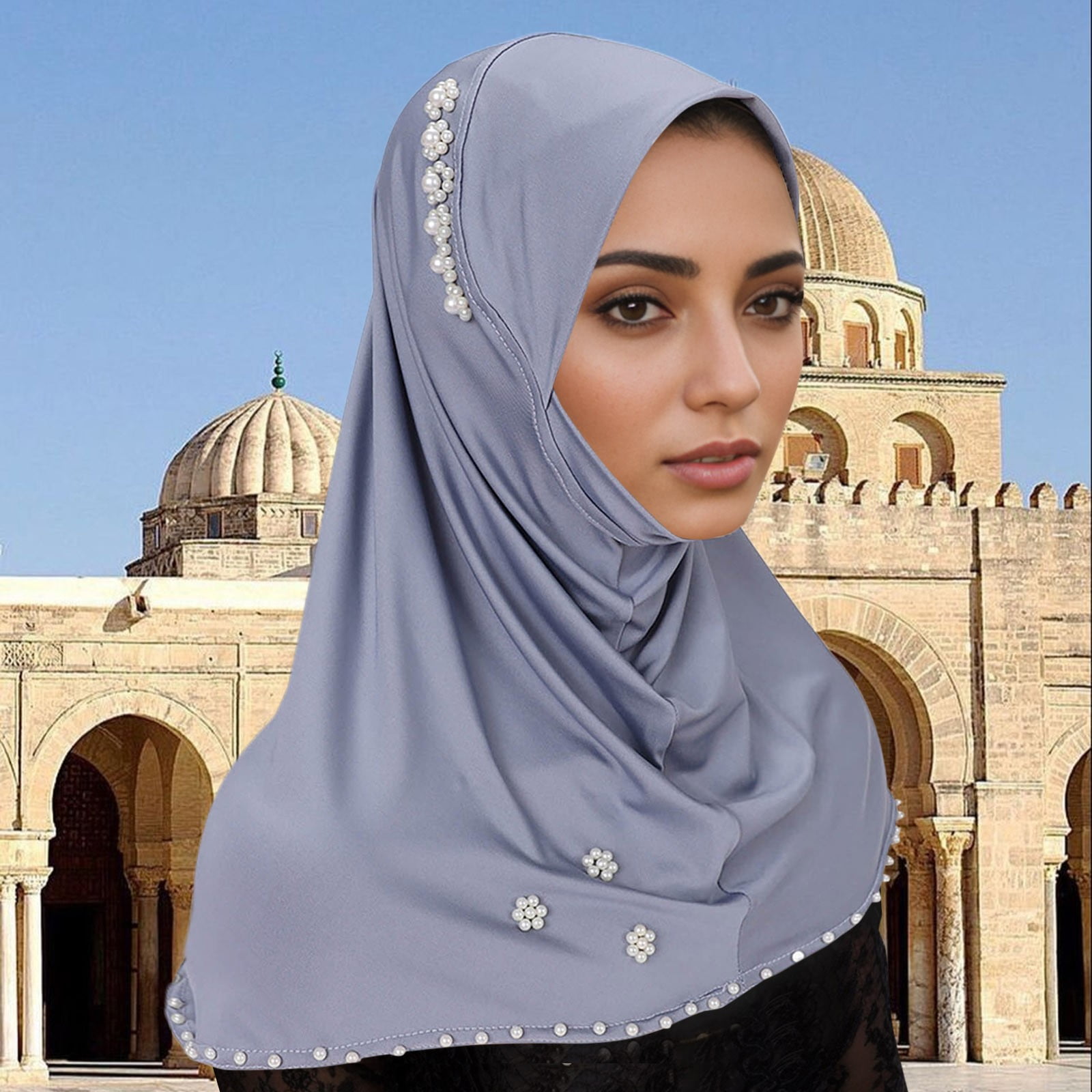 elastic hijab