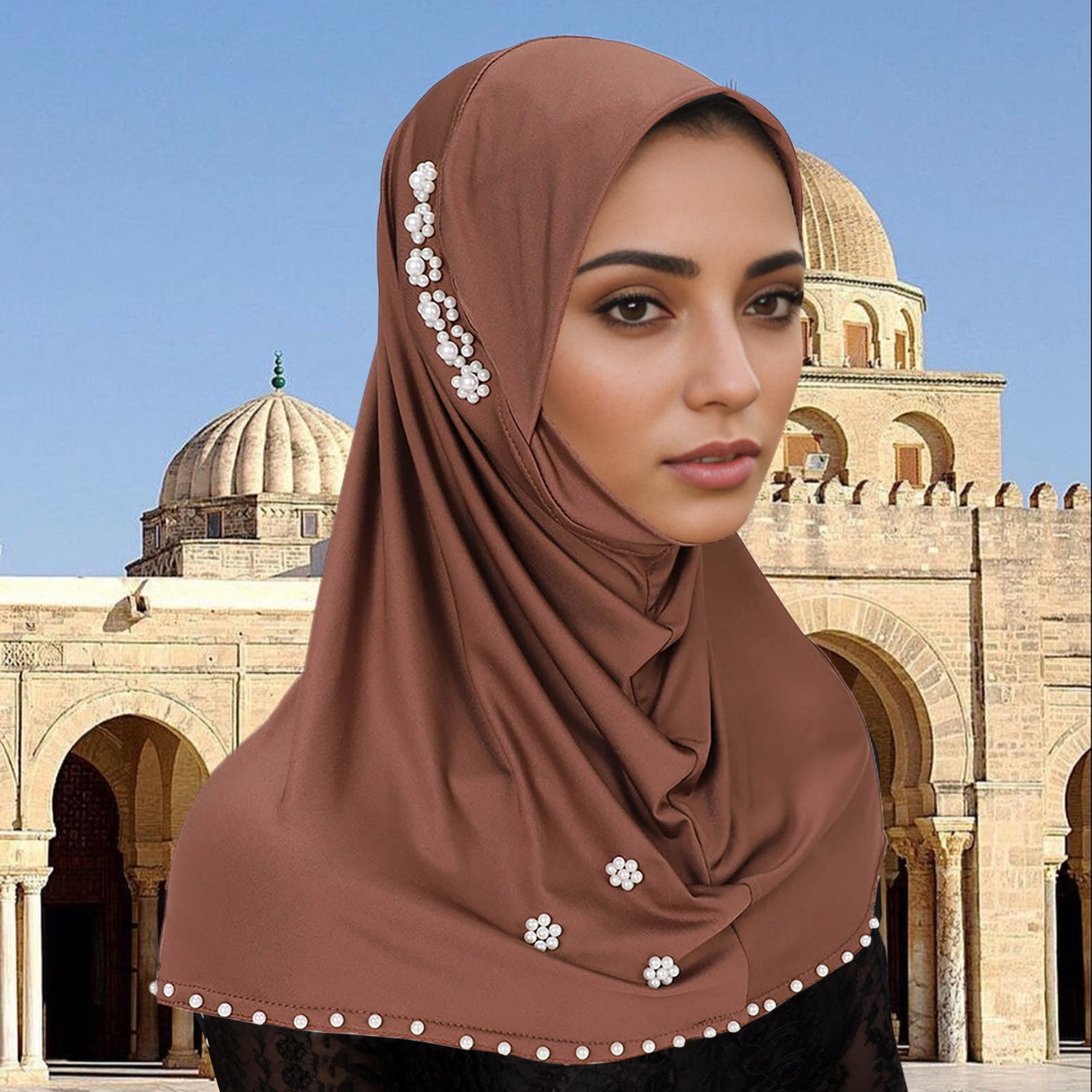 elastic hijab