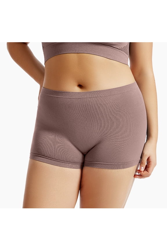 Women's Solid Color Large Flat Angle Bottom Four Corner Shorts, Trousers Bottoms, Elastic Waistband Relaxed Fit Stretchy, Casual Lounge Home Wear, Travel Essentials for Women
