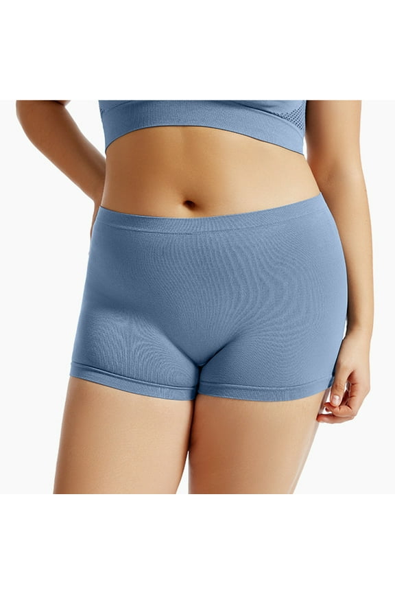 Women's Solid Color Large Flat Angle Bottom Four Corner Shorts, Trousers Bottoms, Elastic Waistband Relaxed Fit Stretchy, Casual Lounge Home Wear, Travel Essentials for Women