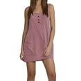 thumbnail image 1 of Women's Solid Color Linen Strap Dress With Pockets, 1 of 2