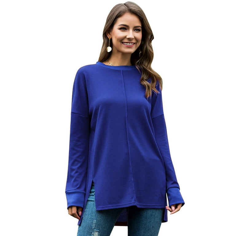 Women's high low tunic tops new arrivals