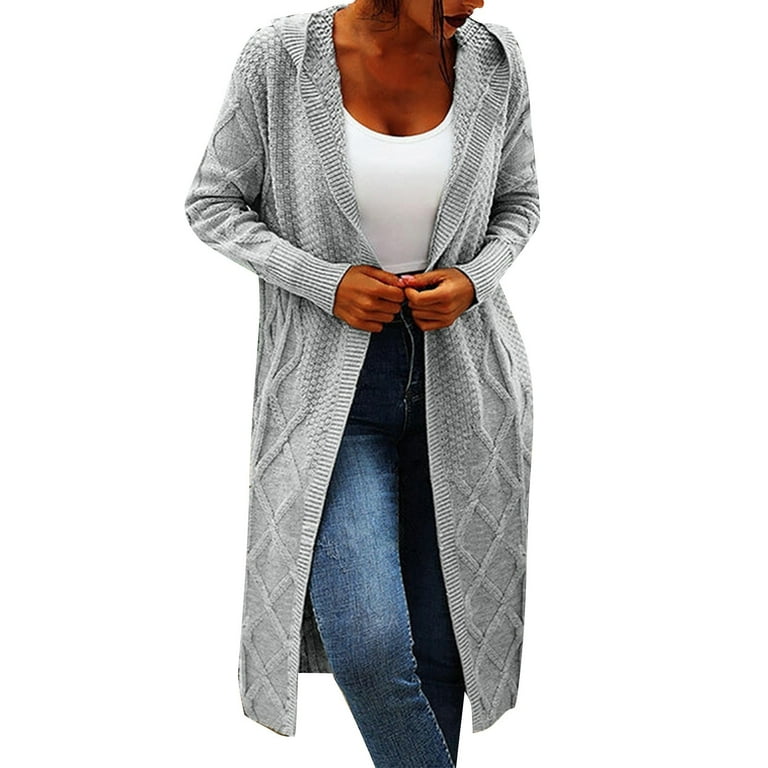 Women's full length sweaters cheap