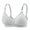 thumbnail image 1 of Women's Solid Color Maternity Sleeping Underwear No Underwear Women Daily Bra, 1 of 2