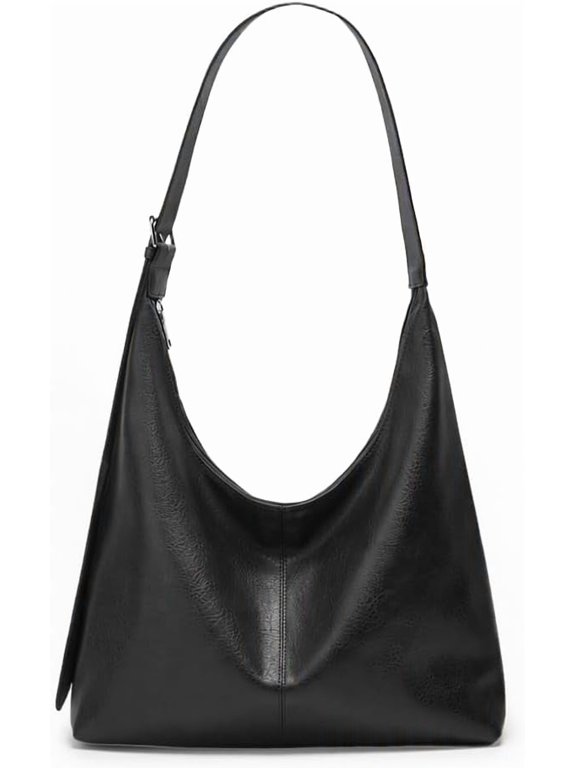 Women's Solid Color PU Leather Shoulder Bag