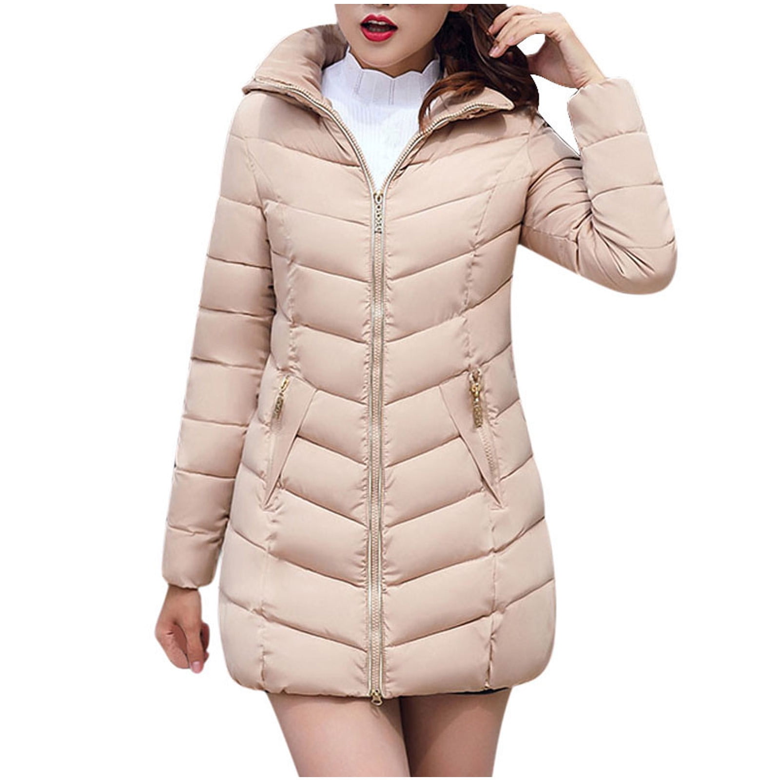 Padded ladies coats online hotsell