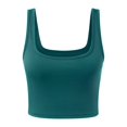 thumbnail image 1 of Women's Solid Color Sexy Fashion Trend Thread Short Vest Tops Casual Comfortable Stretchy Soft Breathable Summer Tank, 1 of 1