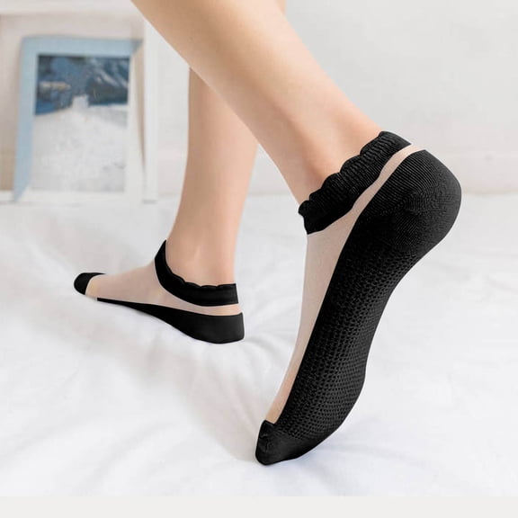 Women's Solid Color Shallow Mouth Socks Ventilate Sweat Absorbing Socks Ladies Comfy Soft Cute Moisture-Wicking Cotton Adult Breathable Low Cut Gym Sports Socks