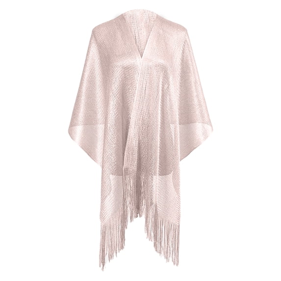 Women's Solid Color Shawl Wrap Versatile Pashmina Scarf for Evening Dresses Elegant Soft Lightweight Shoulder Cover Up Stole Pink