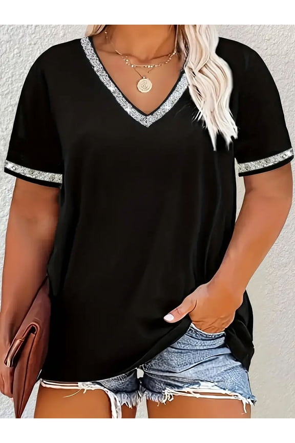 Women's Solid Color Shirt Casual Loose Lantern Sleeve Oversized Shirt top