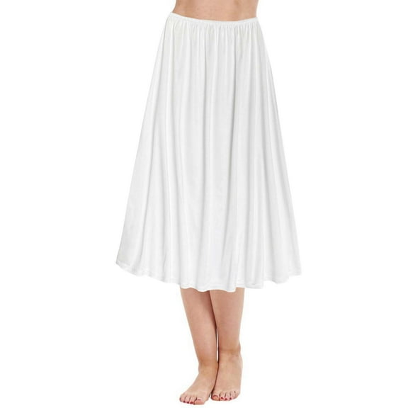 Women's Solid Color Skirt Base Skirt No Penetration Skirt (70CM) Stretchy Skirt Suspenders Skirt Mobile Home Skirting Panels Womens Plaid Skirt Star Skirt Wrap Skirts Summer Midi Skirt Leather Fringe