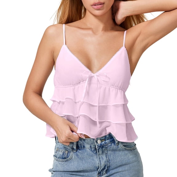 Women's Solid Color Sleeveless Tank Tops Stretchy Comfortable Camisole Casual Summer Beachwear Travel Outdoor