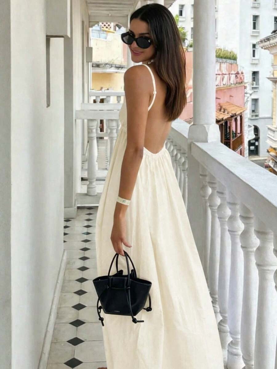 white spaghetti strap backless dress Spaghetti Straps Mermaid Sexy Backless Slit Lace Wedding Dress, FC2380 Dairy Bridal