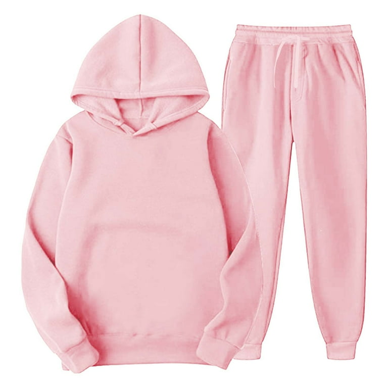 Pink color sweatsuit new arrivals